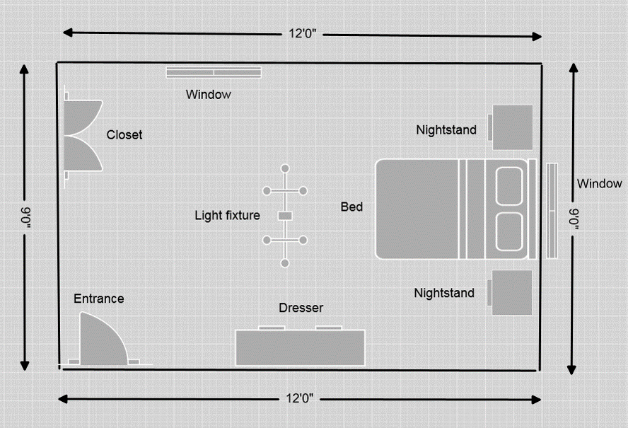 Bedroom Floor Plan