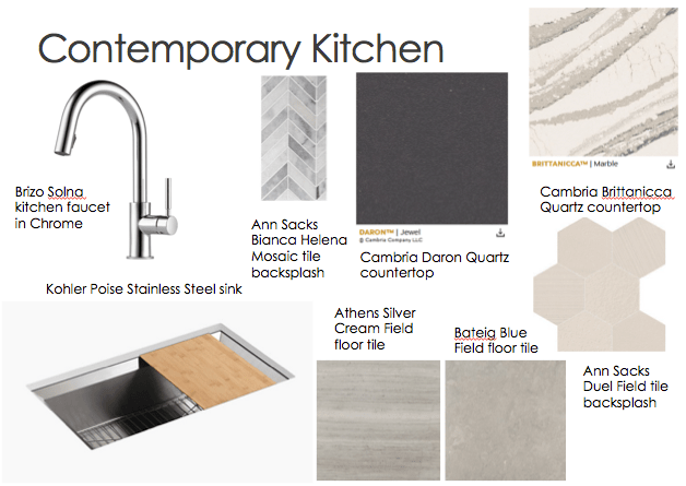 contemporary kitchen