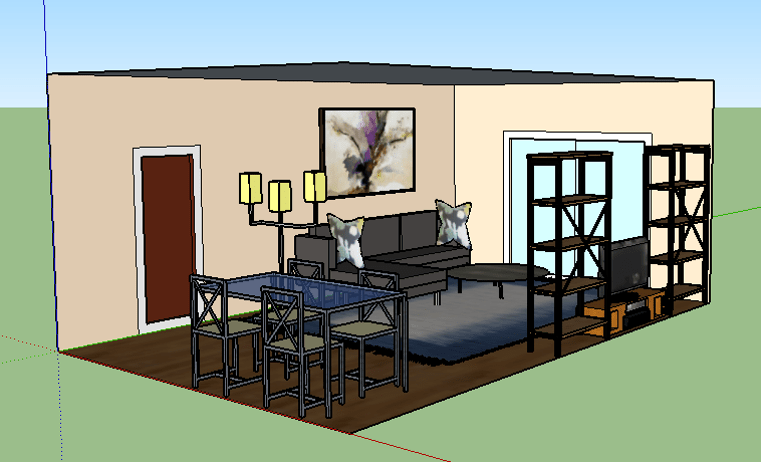 Living-Dining View I