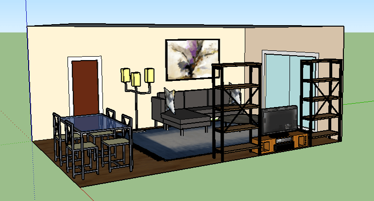 Living-Dining View II