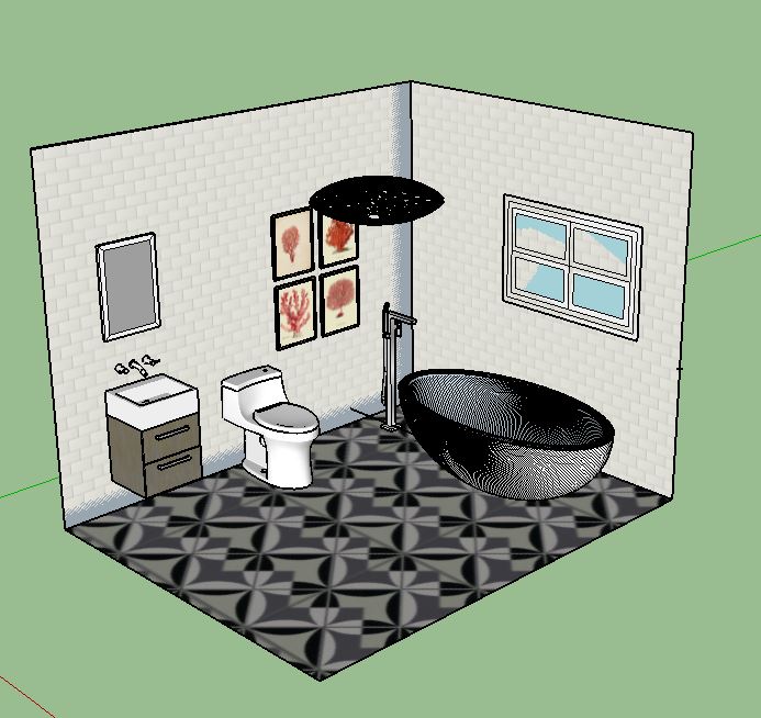 Contemporary bathroom V